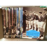 Images Of Sport Football Books: Collection of individual club soft cover books. (16)