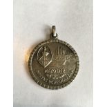Manchester United 1962 Tour Participation Medal: From the Maurice Setters Collection a medal from