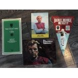 Bobby Moore West Ham Football Testimonial Items: For the Bobby Moore testimonial match v Celtic we