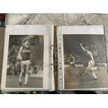 West Ham 1980s Signed Football Press Photos: Large photos nearly all with press stamps. Over 60