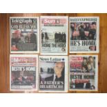2005 Newspapers Relating To George Bests Death: All different newspapers to include the Daily Record