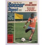 1981 USA Football Magazine Featuring George Best: Soccer Digest dated August 1981 has a 4 page