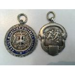 Maurice Setters Youth Football Medals: 16 year old Maurice winning the double of the Exeter and