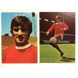 George Best Rare Football Stickers: Poly Verlag Grosse Stars Des Runden Leders. German/Swiss