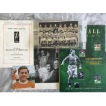 Blackpool Football Autographs: Late 50s team group signed by all 14 pictured, 1995 Football