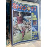 Shoot Football Magazine Collection: Excellent condition from the first one in August 1969 through to
