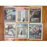 2005 Newspapers Relating To George Bests Death: All different newspapers to include the Sunday