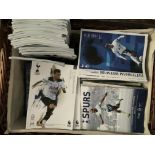 Tottenham Football Programmes: Homes from the late 60s onwards with full sets for 92/93 93/94 94/