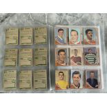 A+BC Football Card Sets: 1964 Scottish Quiz green back 1-81 with 4 missing in mixed conditions. Both