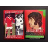 George Best Jim Hossack Football Postcard: The Belfast Boy. Picture shows front and back of the