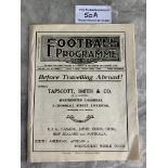 31/32 Everton v West Brom Football Programme: Ex bound in excellent condition with no team