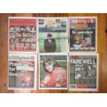 2005 Newspapers Relating To George Bests Death: All different newspapers with 4 from the