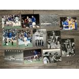 Glasgow Rangers Signed Football Photos: 8 x 6 replica photos with original autographs of players