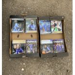 Chelsea Home Football Programmes: Over 100 good condition modern home programmes. Instructions to