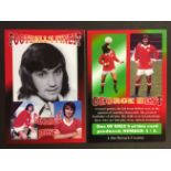 George Best Jim Hossack Football Postcard: Footballs Finest George Best. Online picture shows