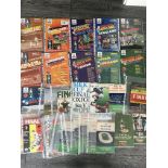 Big Match Football Programmes: 11 programmes from Euro 96 including opening ceremony v