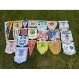 Football Pennant Collection: Large size from the 70s and 80s with a wide variety of English clubs.