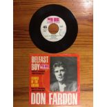 1970 Don Fardon Single Belfast Boy In Original Sleeve: Single released in honour of George Best.