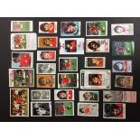 George Best Football Trade Cards: Stickers and cigarette cards from various makers. (30)