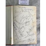 1968 Manchester United Signed Football Book: Matt, United and Me by Jimmy Murphy. Original