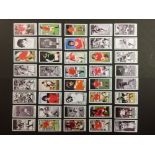 George Best Football Cards: Memory Lane Special Edition Cigarette Cards. Complete set of 40 all