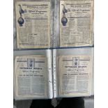 Tottenham Home Football Programmes: 7 from 60/61 then 18 homes back to 50/51 including 1952 FA Cup