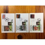 George Best First Day Covers: Miscellaneous postal covers postmarked on 3 12 2005 the day George