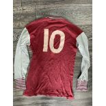 West Ham Old Football Shirts: History of these unknown but there is a size 38 number 10 shirt with a