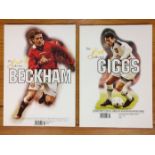 George Best Special Series On Manchester United Stars: Only 2 were produced one featuring David