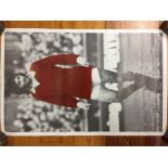 George Best Giant Manchester United Poster: Large poster featuring Best measuring 90cm x 59cm.
