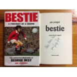 George Best Signed Football Book: Bestie A Portrait of a Legend. The authorised biography of