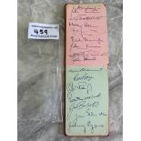 West Ham 1964 FA Cup Final Complete Autographs + More: Autograph book containing all 11 that won the