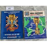 1966 World Cup Final Football Programme: Original England v West Germany programme and tournament