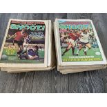 Shoot Football Magazines: Nearly 100 good condition magazines from the 70s.