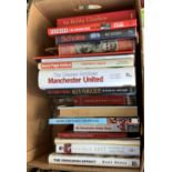 Manchester United Football Books: Includes Sir Bobby Charlton in slip case and Paul Scholes both