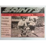 George Best Debut Football Programme: 79/80 St Mirren v Hibernian football programme dated 24 11