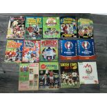 Football Card Sticker Albums: From makers such as Merlin Panini Topps FKS and more. Mainly part