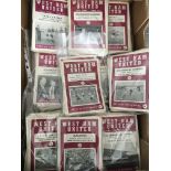 West Ham 1960s Home Football Programmes: Large quantity in excellent condition from 61/62 to 67/67