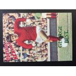 2003 George Best Jim Hossack Trade Card: Football Heroes George Best Green Foil. Number 2 of only