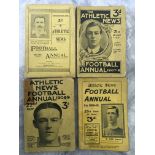 Athletic News Complete Football Annual Collection: Absolutely none missing from 1907/1908 to 1981/82