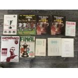 West Ham Football Memorabilia: A players itinerary for 1969 tour of West Germany, 11 end of season