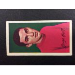 1964 Barrett George Best Famous Footballers Cigarette Card: Number 29. This was the first ever