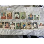 A+BC Complete Set Of Football Posters: All 14 small posters to include Bobby Moore and Bobby