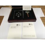 2008 United Kingdom Coinage. Sliver Proof Collecti