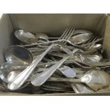 A canteen of silver cutlery weighing approximately 3.9kg with Sheffield hallmarks circa 1952.