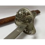 British 1822 pattern officers sword with leather s