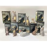 8 boxed Royal Orleans Watership Down Figurines 197