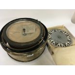 A large Vintage Ships gimbal Compass a Type 10 Dry