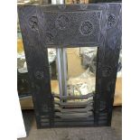 A designer fire place insert by the architect and