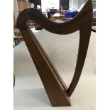 A modern design team framed harp, possibly from Th